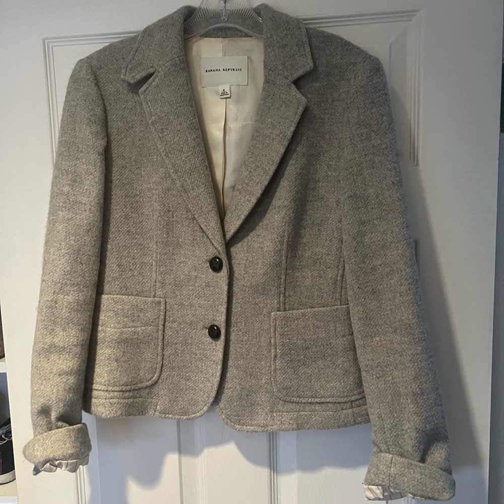 Banana Republic Wool Blazer